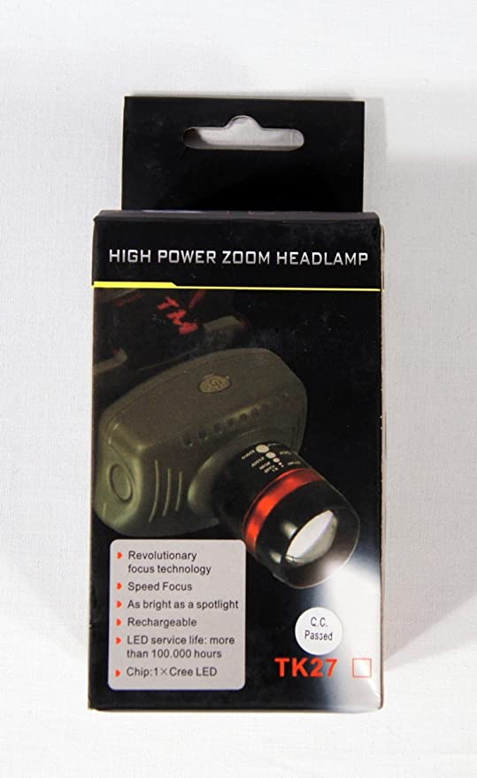 Cree TK27 160lm LED Wearable Adjustable High Power Headlamp-ST. 