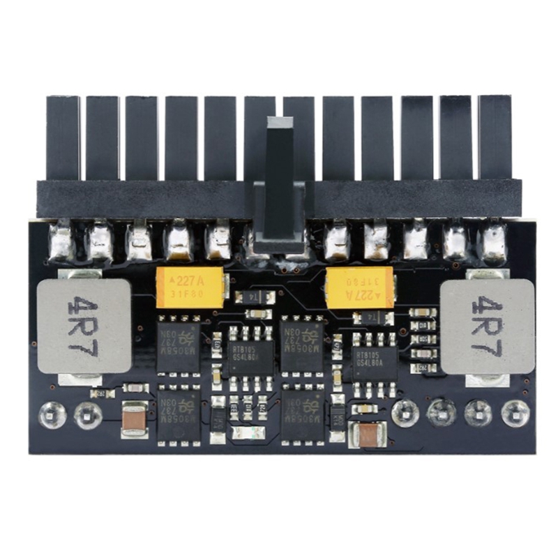 150W 24Pin 12V DC Input Peak 150P Output Realan Mini ITX Pico PSU DC ATX PC Switch DC-DC ATX Power Supply for Computer. 