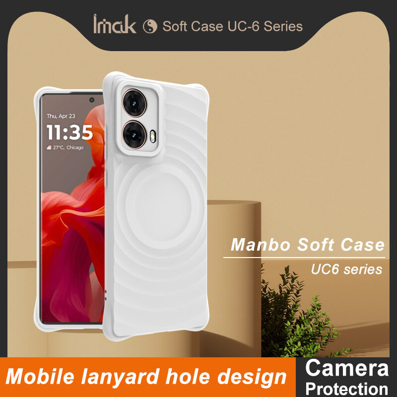 For Motorola Moto G85 5G Case Matte Finish Camera Protection Shockproof Back Cover Casing. 