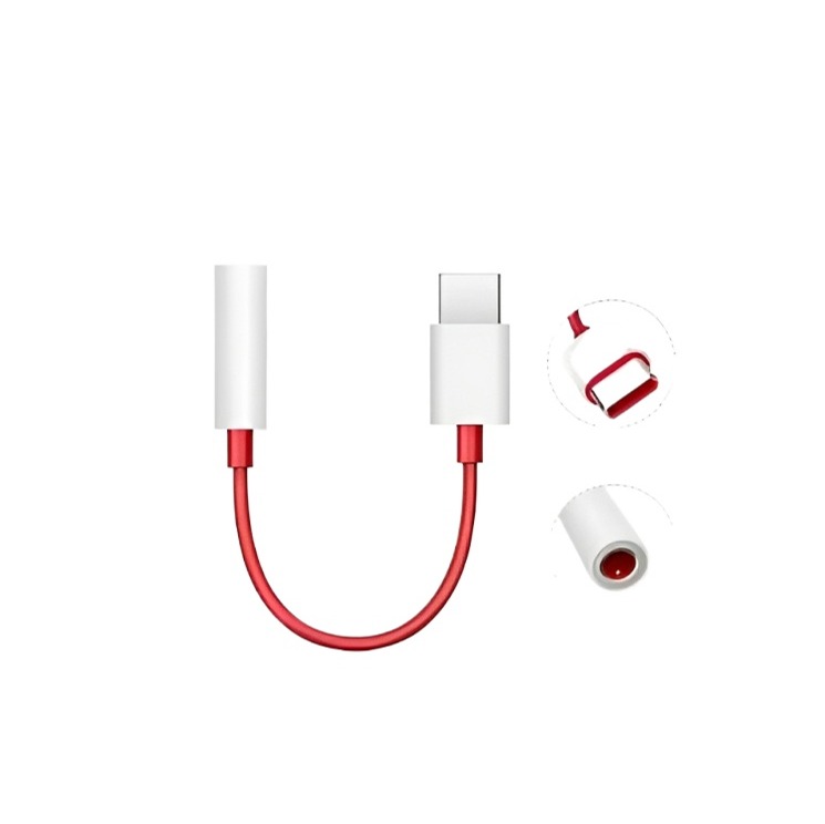 Type-C To 3.5mm Audio Adapter Dongle .One Plus USB Type C Converter Cable To 3.5 mm Earphone Jack Adapter cables & converters. 