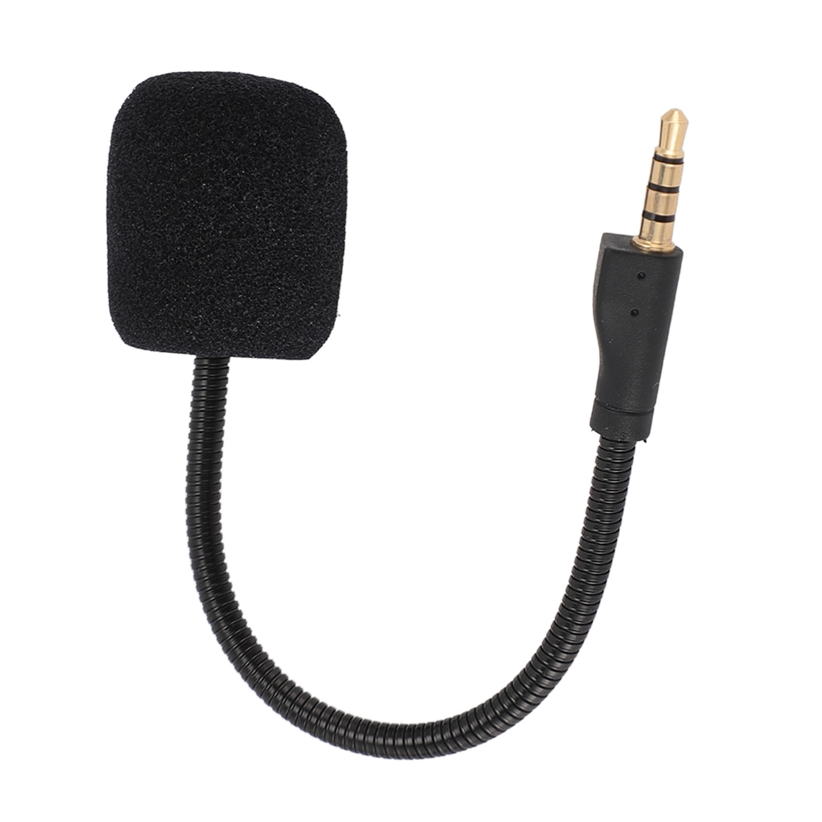 Detachable Microphone Boom, Noise Reduction Replacement Game Microphone with Foam for Headphones. 