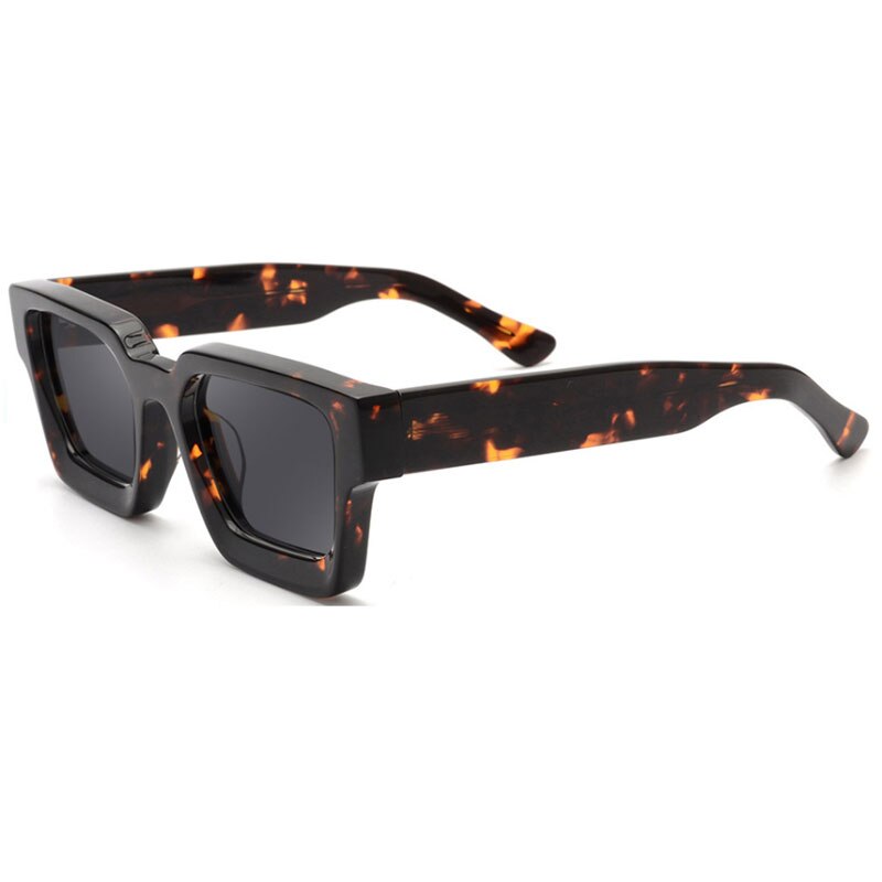 Top Quality Acetate Frame Eyewear Frame Vintage Square Brand Design Eyeglasses. 
