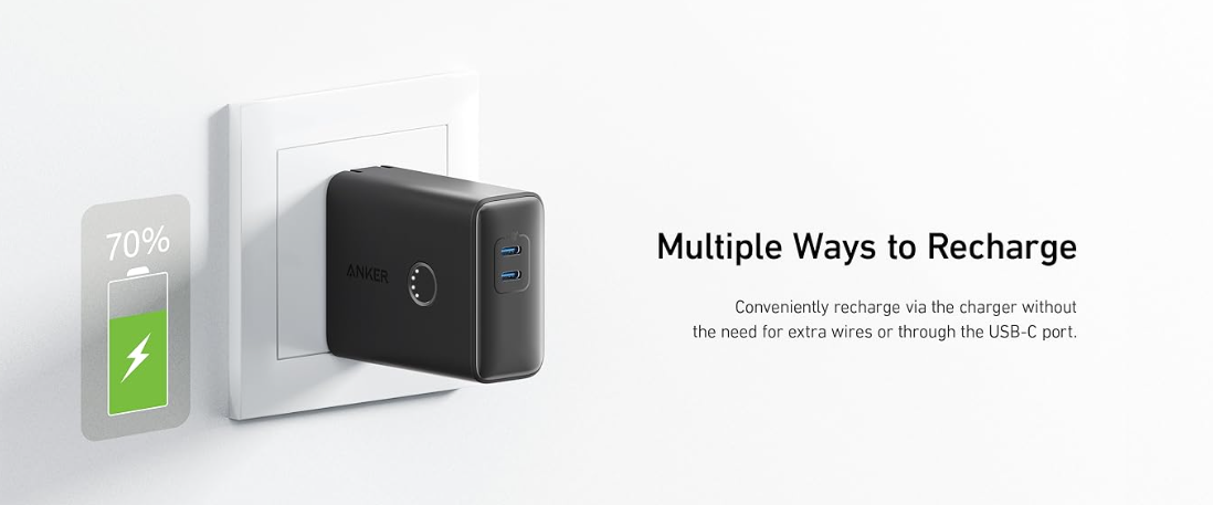 Anker 521 Power Bank (PowerCore Fusion 45W) 5000mAh A1626. 