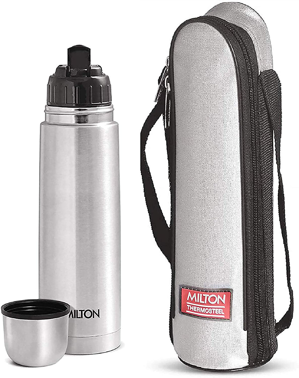 MILTON Thermosteel Flip Lid Flask-750ML (Made in India). 