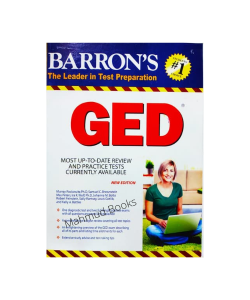  Barron's GED Most Up-To-Date Review & Practice Tests Corrently Available . 