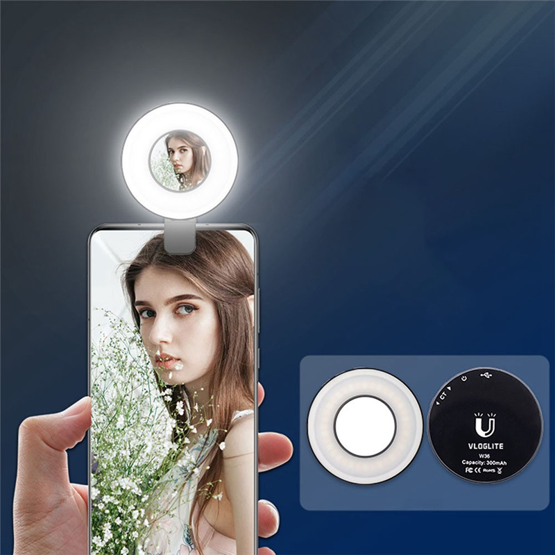 Mini Magnetic Pocket LED Light for MagSafe/iPhone 12 13 14 Series Cube-Fill Light with Clip for Makeup Vlog Live 36W High Guality Easy to Use. 