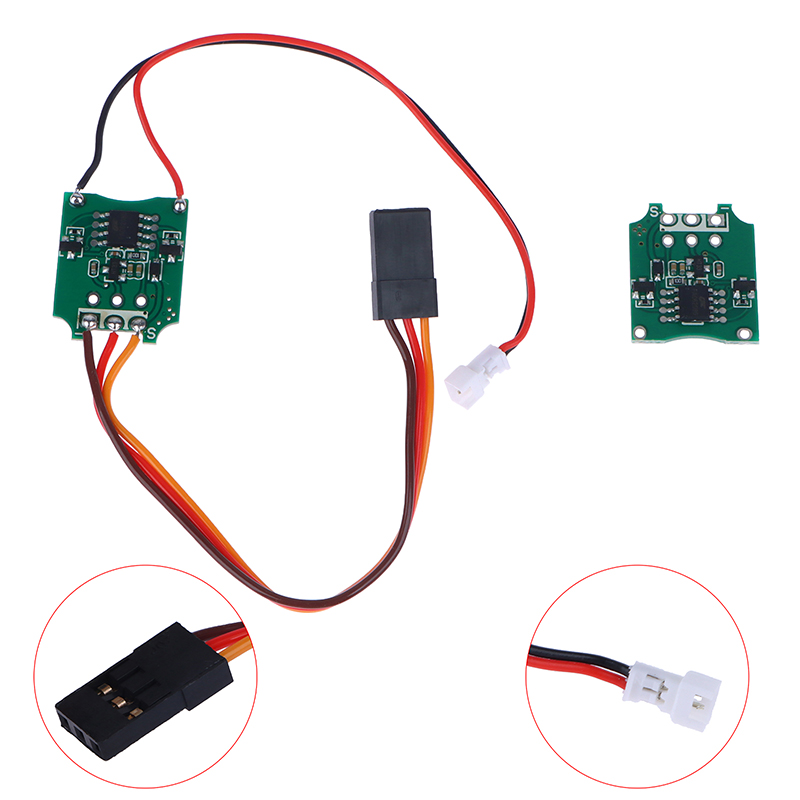 Micro 3A RC ESC DIY Brushed Motor Speed Controller Two Wire Brush Controller ESC Cuilei