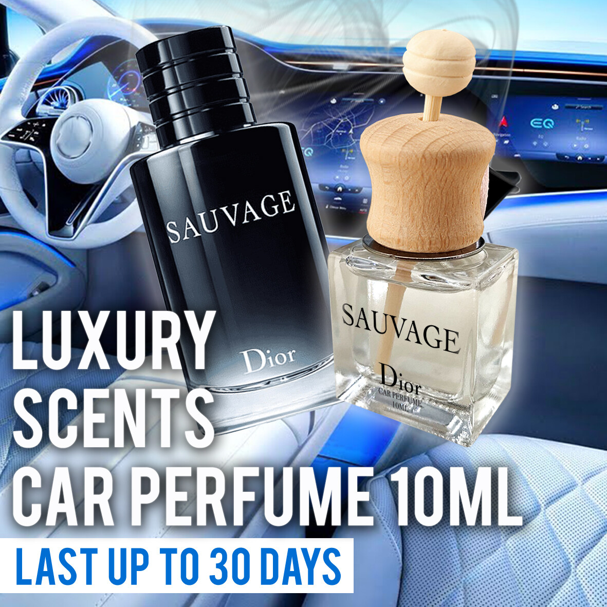 Dior sauvage car online scent