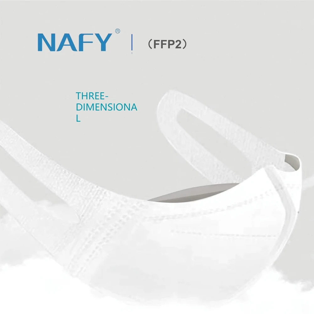 New NAFY CE2163 FFP2mask Filter Face FFP2 Masks Anti-Pollution Non-disposable Protective Masks Dust Filter Safety Mask. 