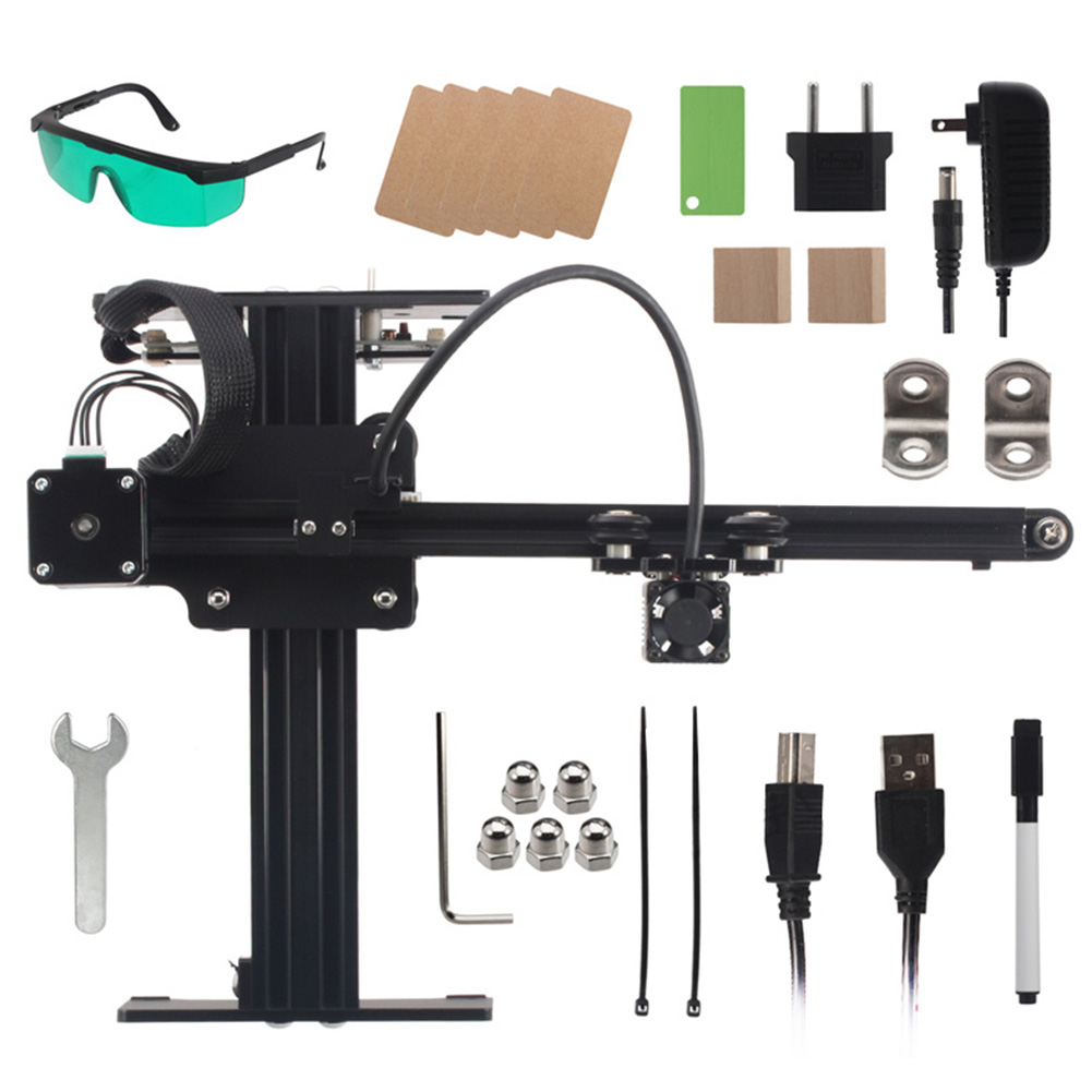 for Neje Master 7W Laser Engraving Machine Available to Carve Metal US 110-240V. 