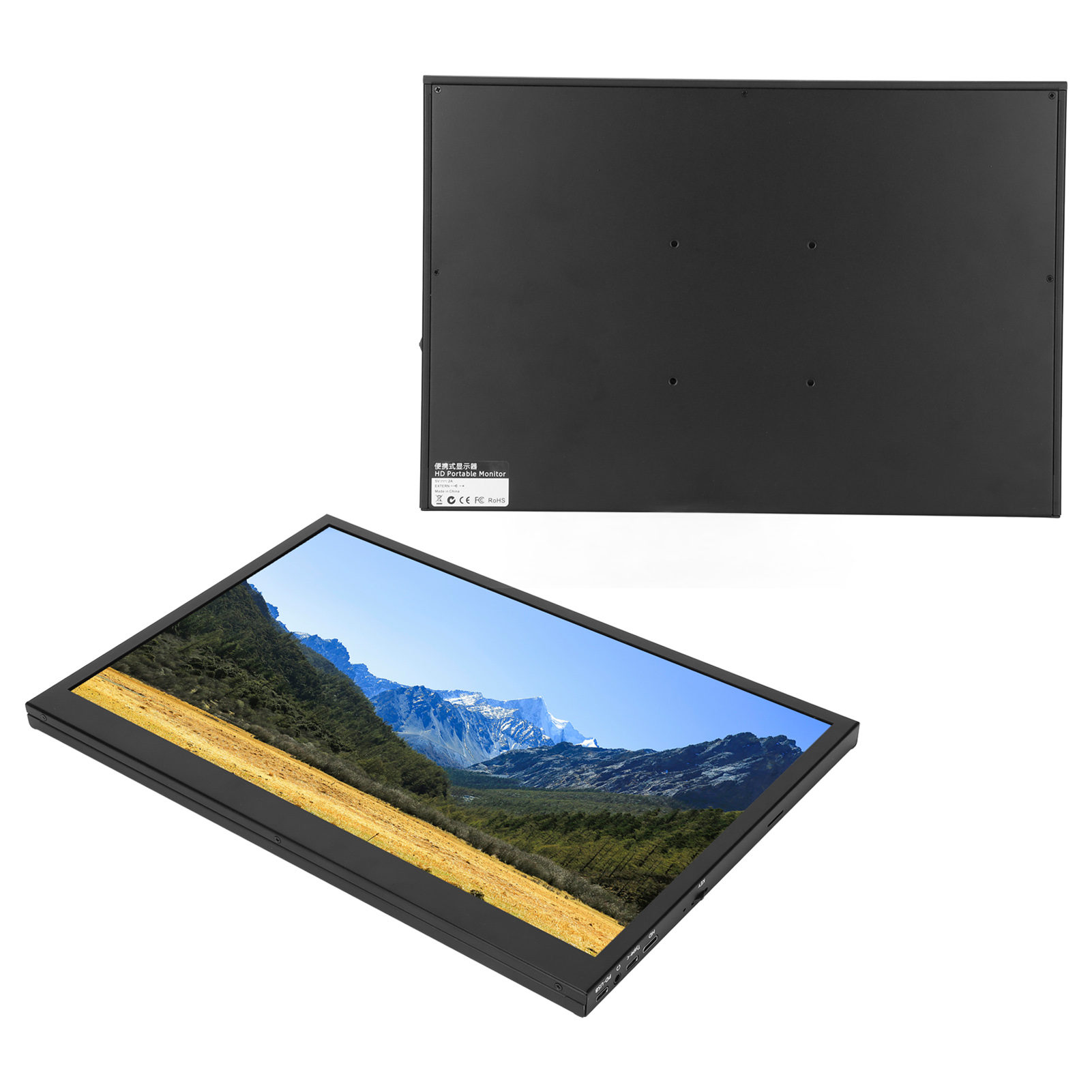 15 Inch Monitor Portable Monitor LED Backlight 8ms Response Speed Gaming. 