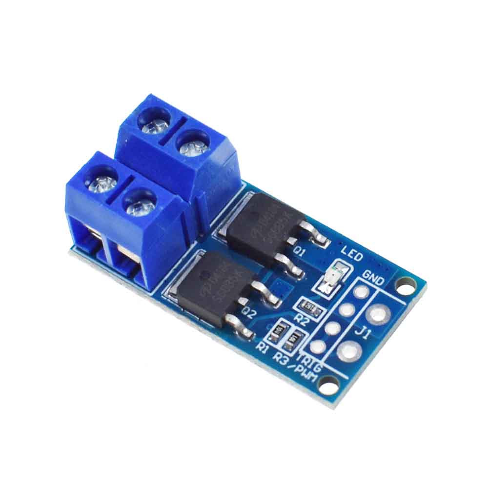 High  15A 400W MOS FET Trigger Switch Drive Module PWM Regulator Electronic Switch Control Panel DC 5V-36V