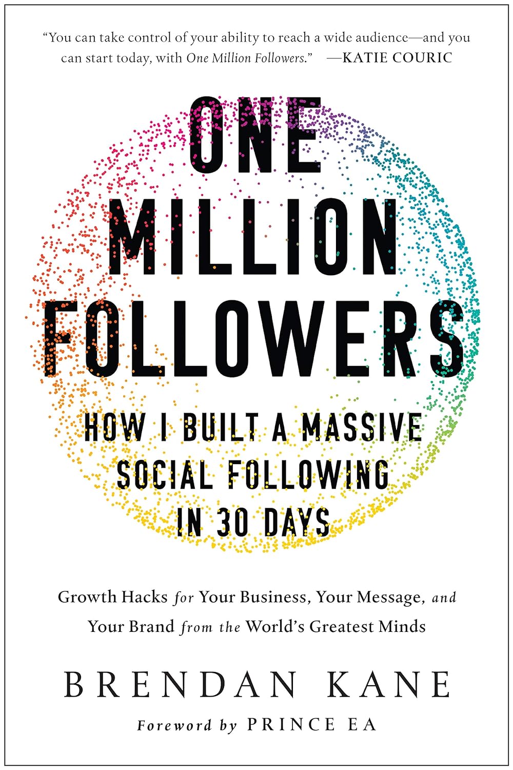 One Million Followers: How I Built a Massive Social Following in 30 Days by Brendan Kane (Premium-Paperback). 