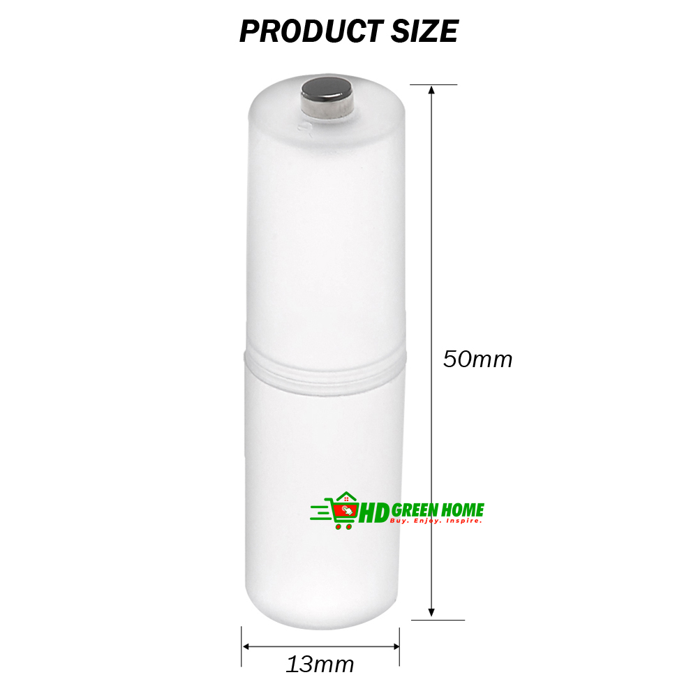 4 pcs x Open Bottom AAA to AA Battery Converter Case Battery No. 7 to 5 Converters Holder Case. 