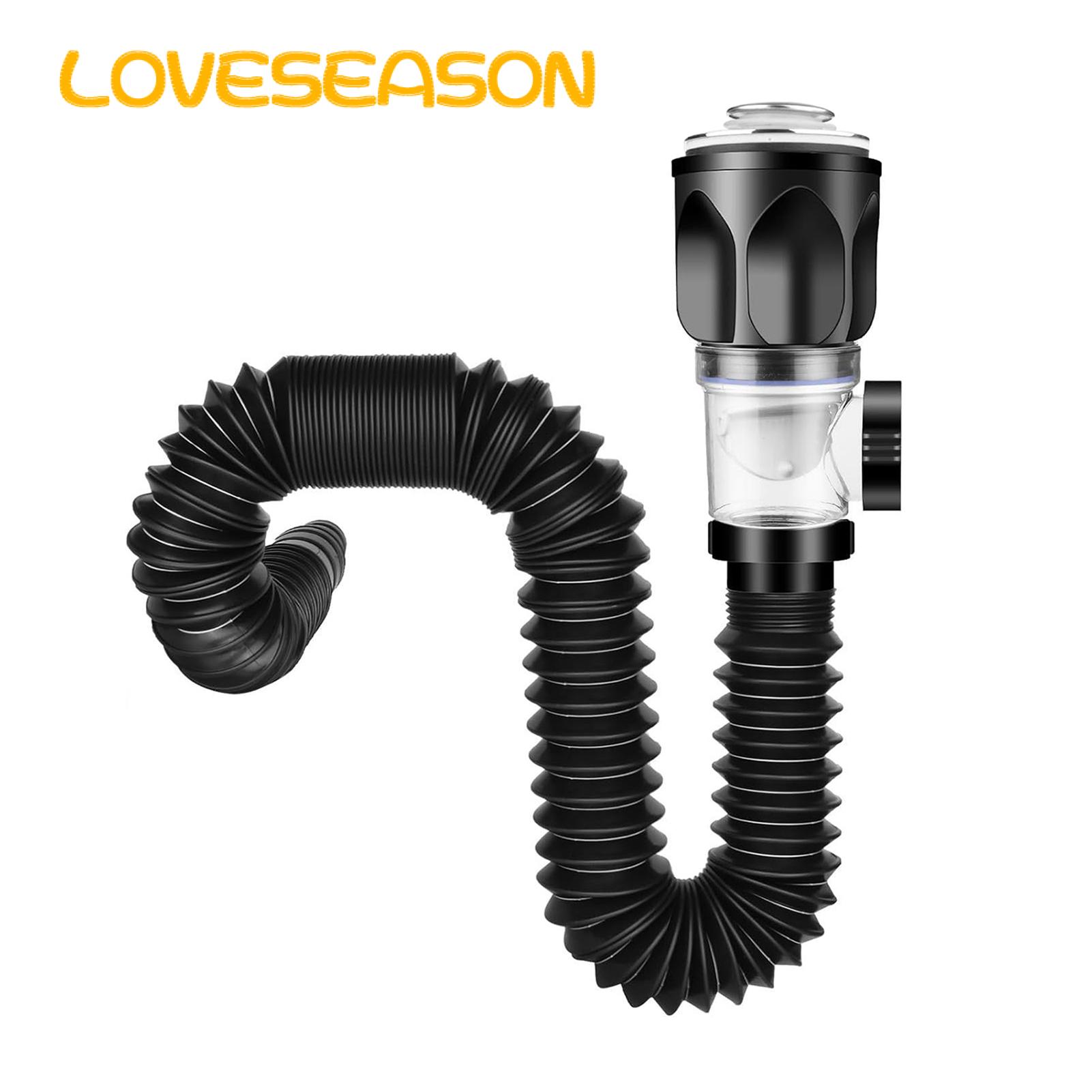 Sink Drain Pipe Easy Install Anti-clog Sink Drain Kit Universal Leak Resistant Bathroom Pipe for No-tool Sink Trap Installation
