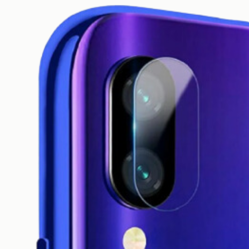 Clear GLASS Camera LENS Protector I XIAOMI NOTE 7 I Tempered Glass Not Poly Not Plastic