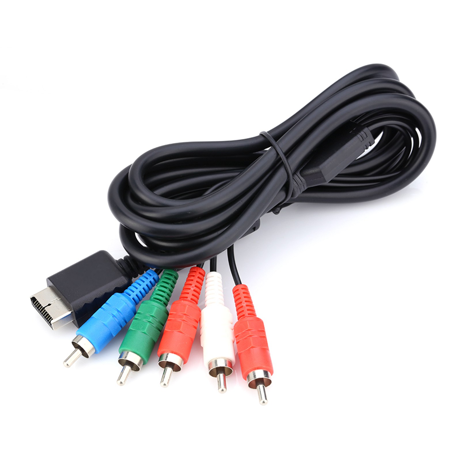 Audio Cable AV Multi Out to Component Video/Audio Cord For Sony Playstation PS2 PS3. 