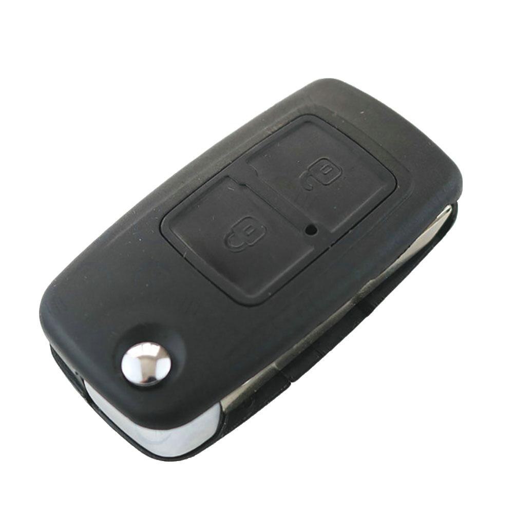 2 Buttons For Chery A5 Fulwin Tiggo E5 A1 EASTER Car Key Case Remote Key Shell Fob Blank Key Folding Flip Uncut Blade-black. 