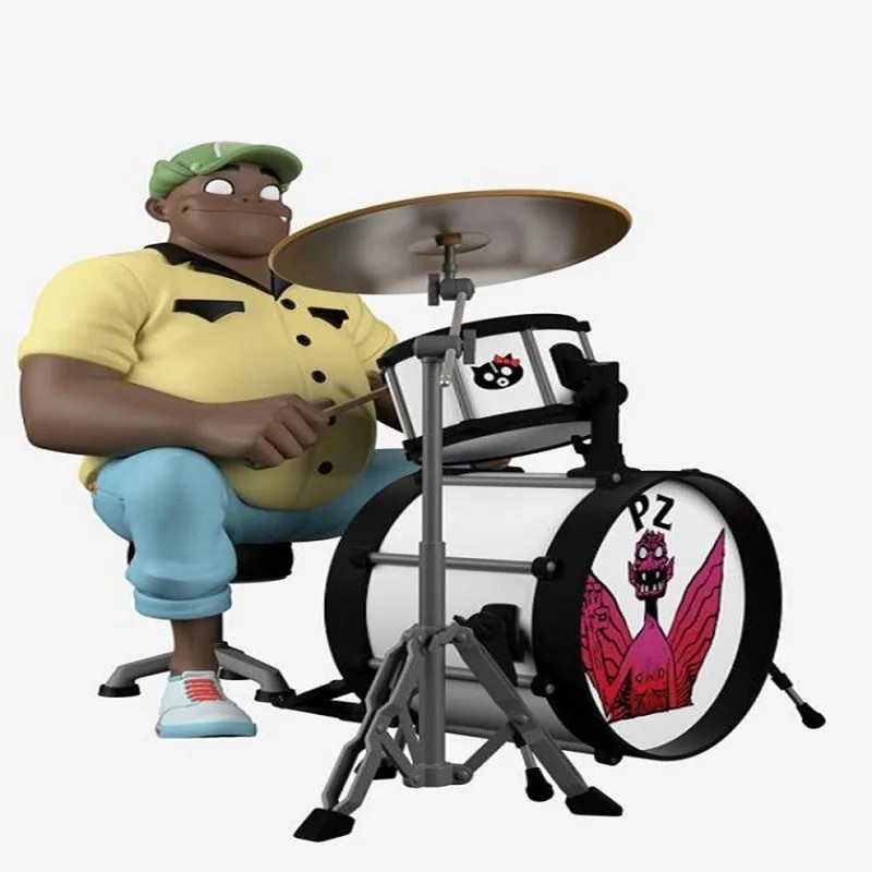 Rock Band Gorillaz Action Figure Resin Simulation Indie Station Member Collection Virtual Band 2D Noodle Murdoc Russel Model Toy. 