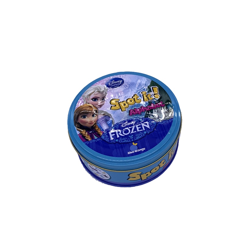 【happy one】It Disney Frozen ELSA Puzzle Dobble card game table Board Game For Kids Spot Games Children education toys. 