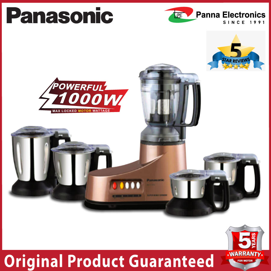 Panasonic Super Mixer Grinder MX-AC555 (Bronze). 