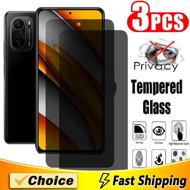3 Pcs Privacy Tempered Glass Screen Protector For OPPO K7 K9Pro K10X (5G) Rx17 Neo Ax5S Ax7 Pro NEO9 Find X2 X3 X5 Lite Anti-Spy