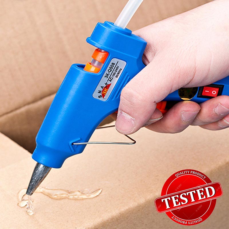 Glue gun 20 watt with 3 Pieces Glue Stick. 
