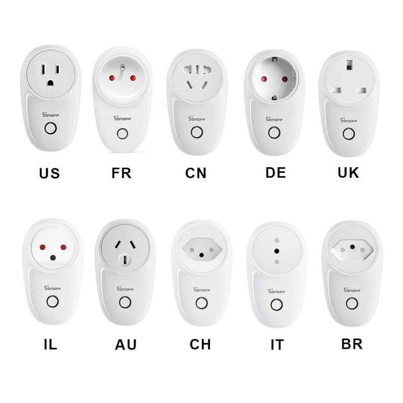 Sonoff S26 WiFi Smart Plug - EU/US/UK/CN/AU. 