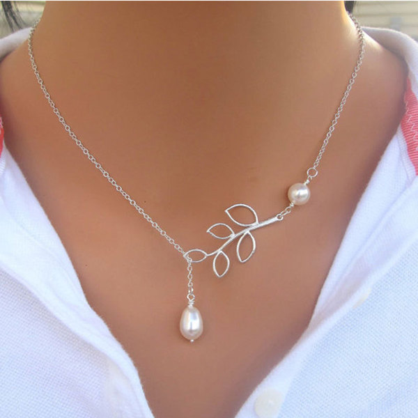 new female niche single pearl simple 
