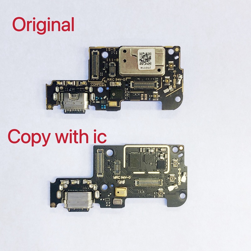 USB Charging Port Connector Board Flex Cable For Motorola Moto Edge+ Edge Plus Charging Connector Replacement Parts. 