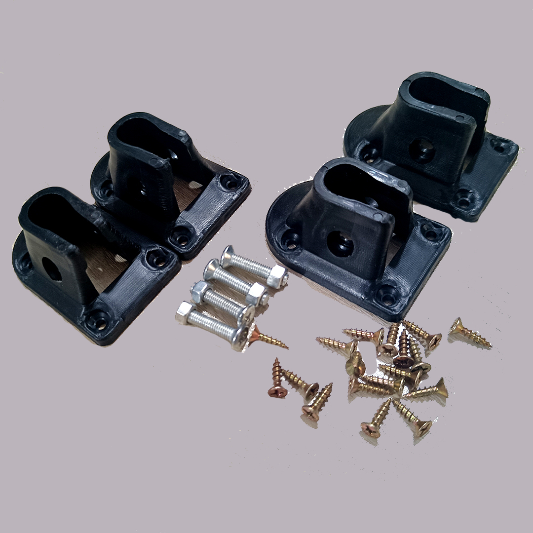Connector/Leg Brackets of Portable and Foldable Laptop Table (4 pc)
