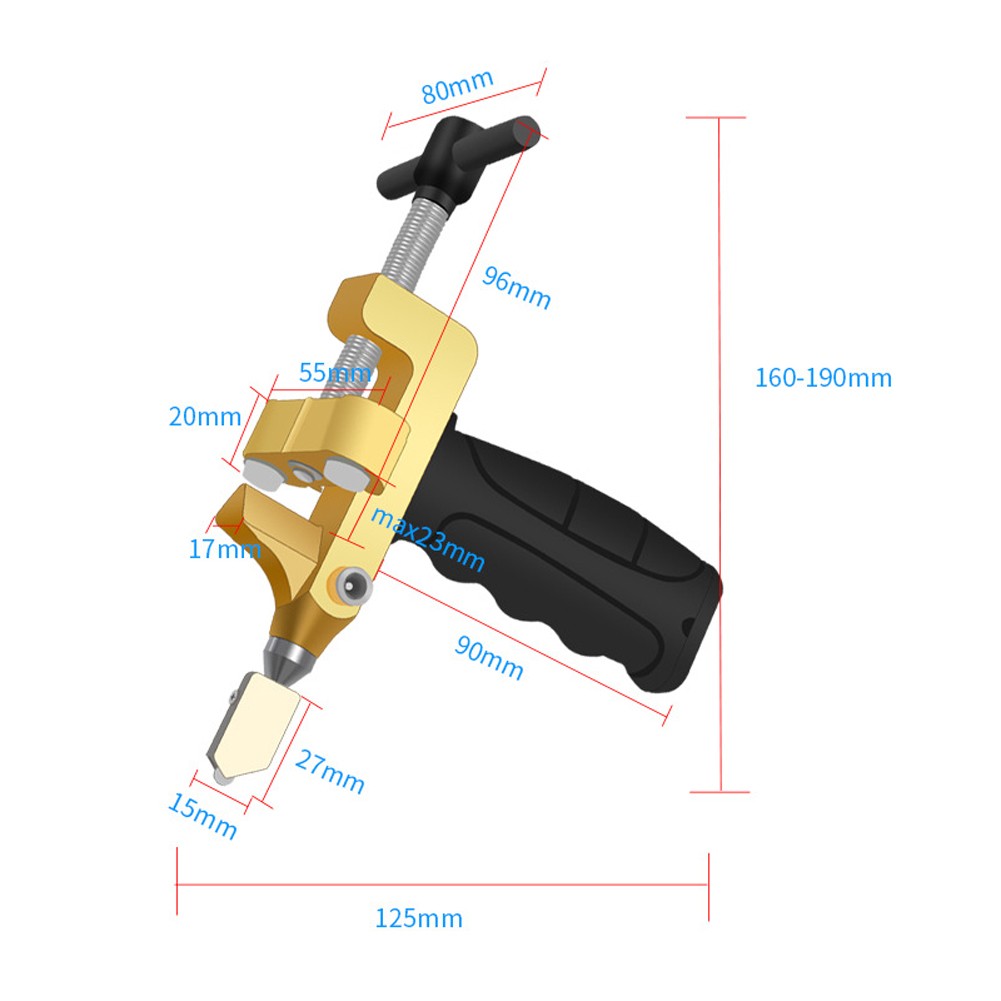 Two in one ceramic tile cutting machine manual tool. 