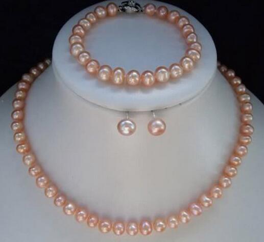 Natural Pearls 9-11mm Pink Akoya Pearl 