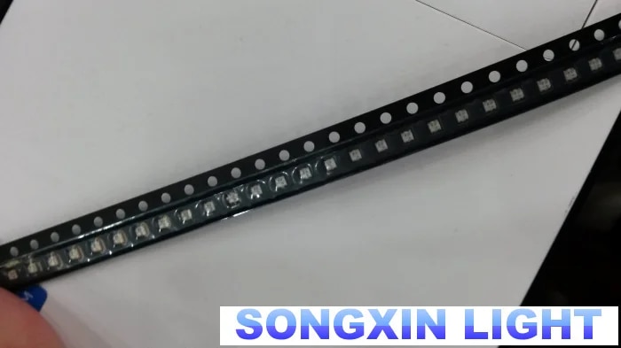 【Hey my home】100PCS/Lot BGR SMD RGB Common Anode Led RGB LED Diode 4-Bin Size:1.6*1.6*0.55mm colorful Red/Green/Blue
