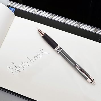 Linc Signetta Retractable Ball Pen 0.7mm Black ink Random Body Color 1pcs. 