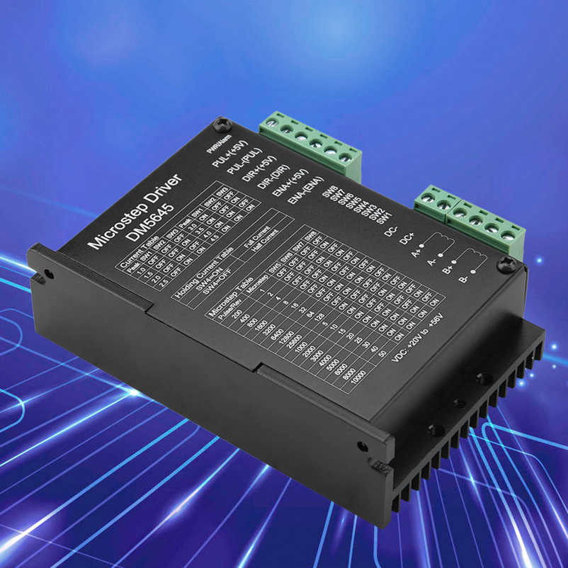 Two-Phase Stepper Motor Controller Driver 4.5A 57 86 Replacement M542/2M542. 
