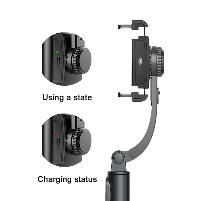Mobile Video Anti Shaking Vlog Uniaxial Stabilizer Live Bluetooth Selfie Stick Tripod Horizontal And Vertical Shooting Bracket. 
