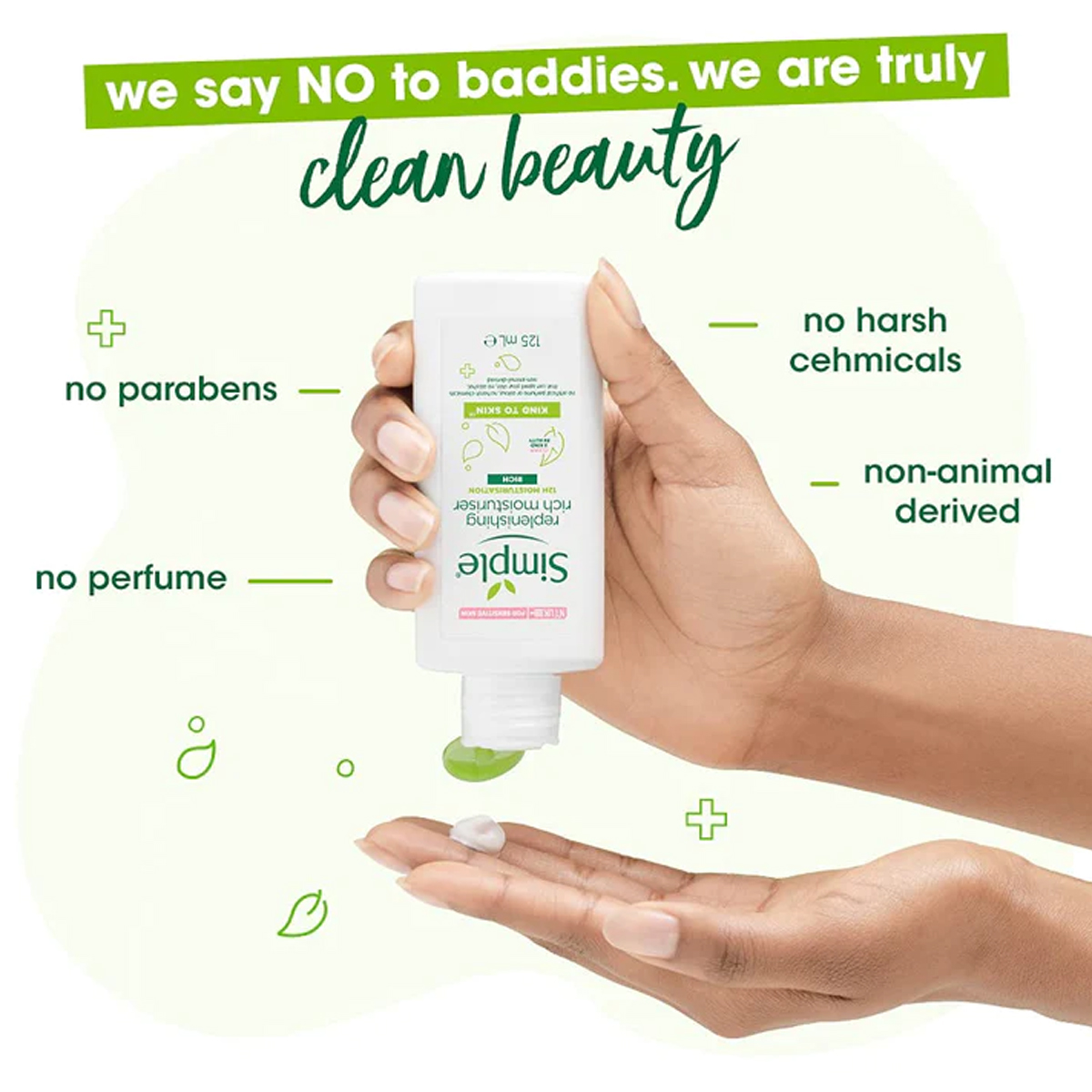 Simple Kind To Skin Hydrating Light Moisturiser 125ml. 