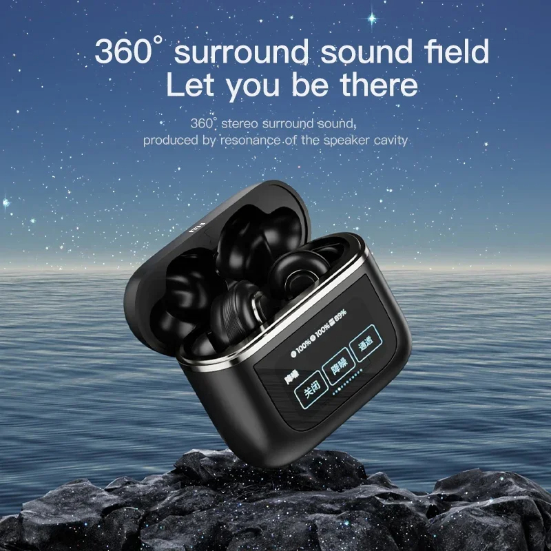 Xiaomi TWS V8 ANC+ENC Earphone True Wireless Bluetooth Noise Cancelling Headphone In Ear Touch Screen Headset With Mic Earbuds. 