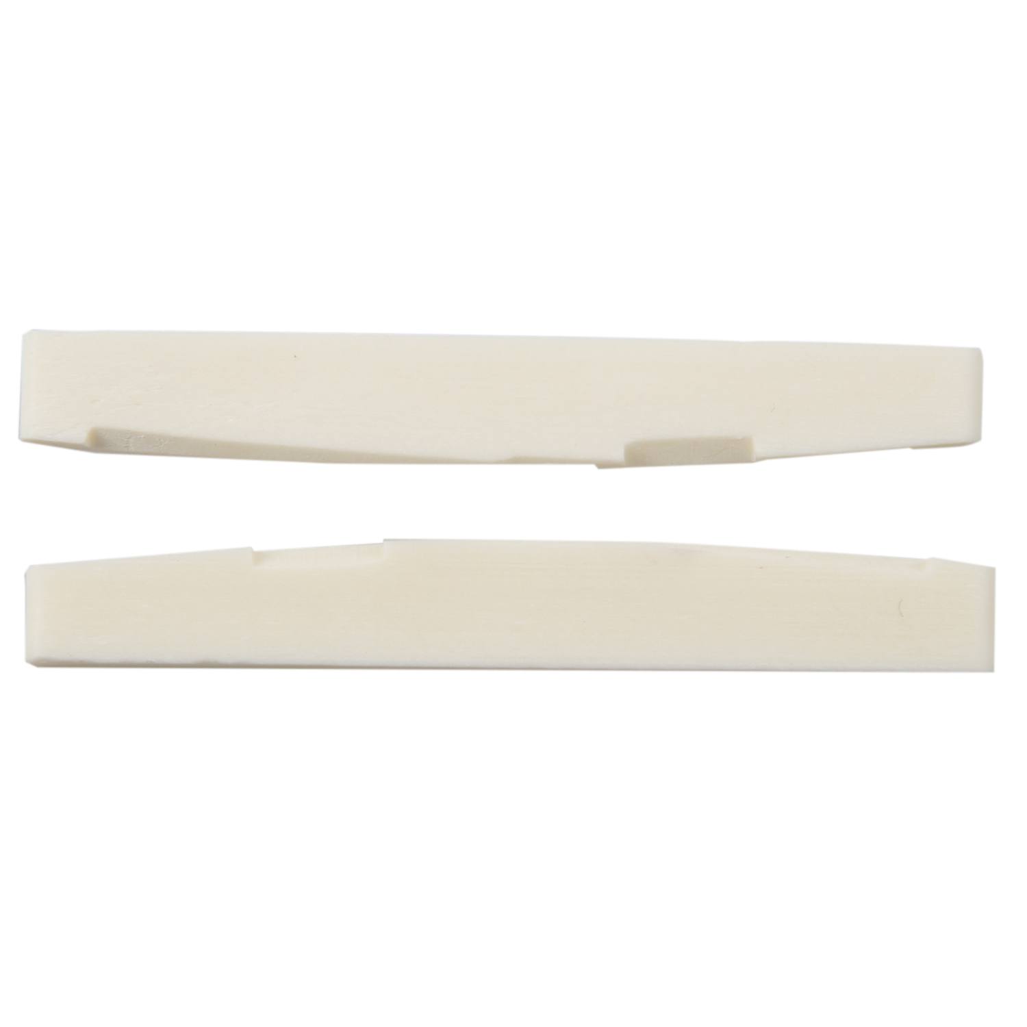 Harmony 6 String Acoustic Bone Bridge Guitar Slotted Saddle Guitar Parts(Pack of 2). 