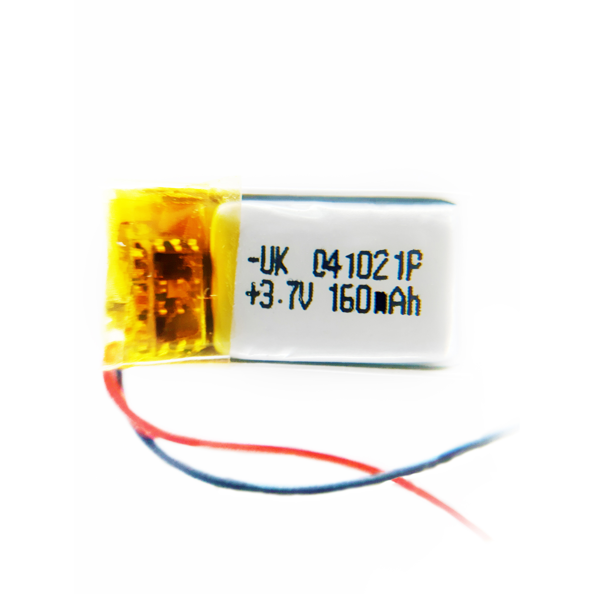 New 160Mah 3.7V Lithium Polymer 401021P Battery For Small Toys, Bluetooth Headset, Miniature Devices & Diy Projects - Rechargeable Battery. 
