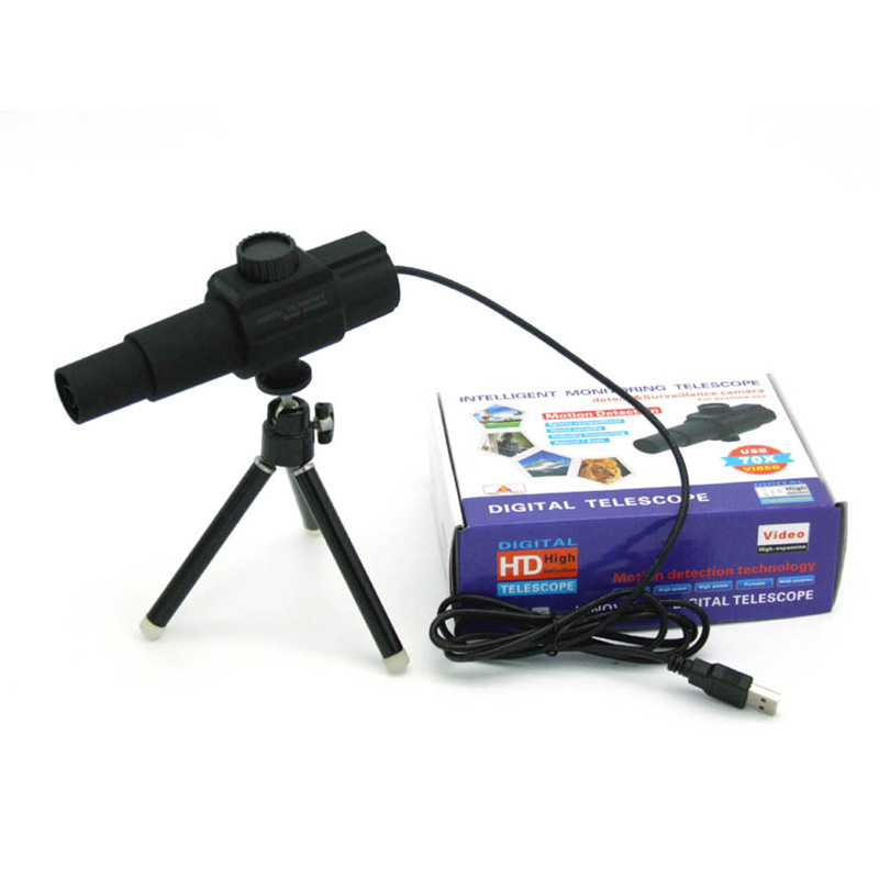 W110 Smart Digital USB Telescope Monocular Adjustable Scalable Camera ZOOM 70X HD 2.0MP Monitor for Photographing Videotaping. 
