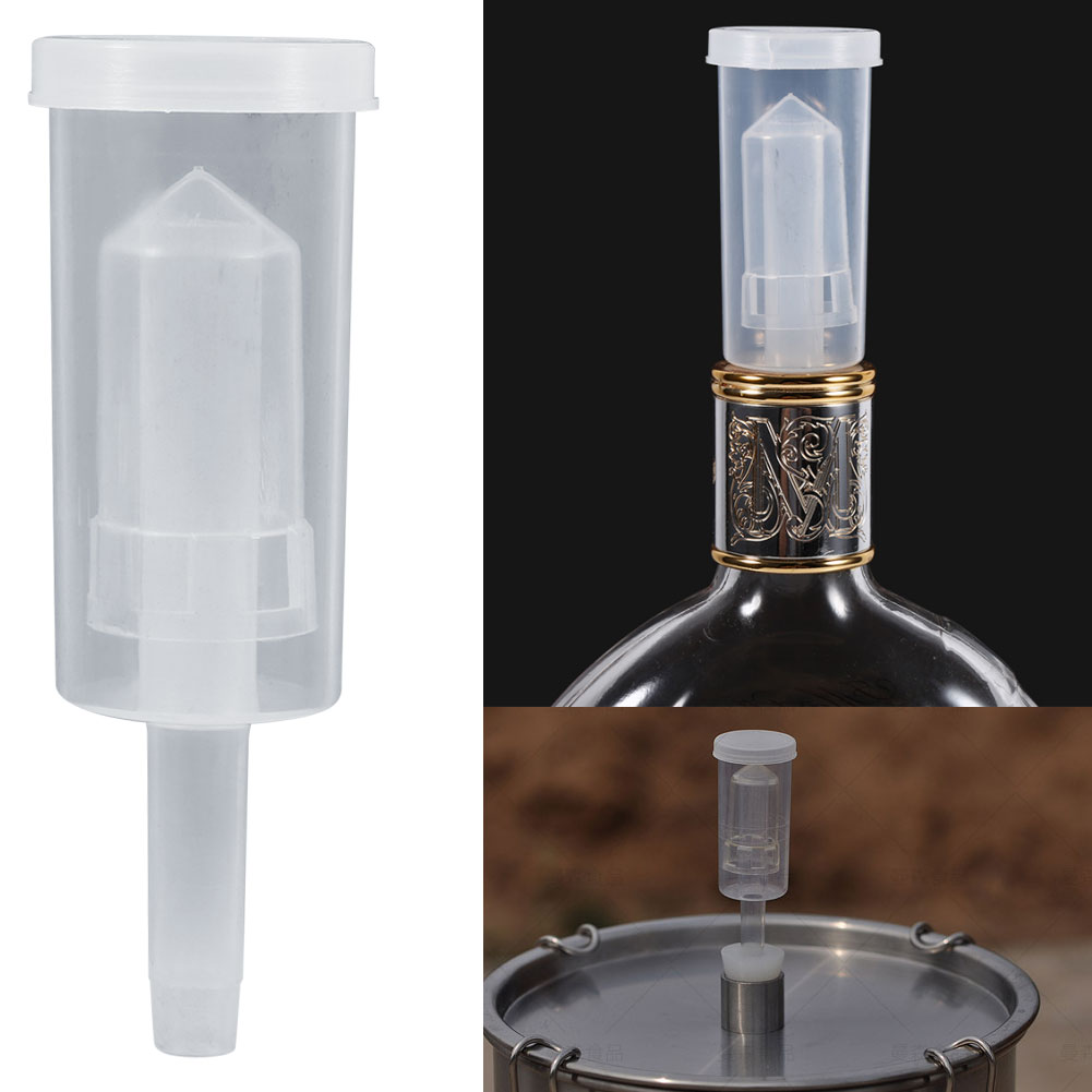 Airlock One Way Exhaust Water Sealed Check Valve for Fermentation Making Brewing. 