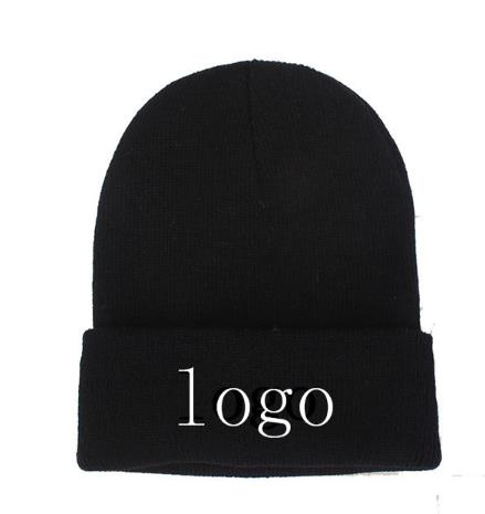 Winter Hat Custom Logo Embroidered or Print Your Logo Winter Knit Hat Beanie Customize NAME Letters. 