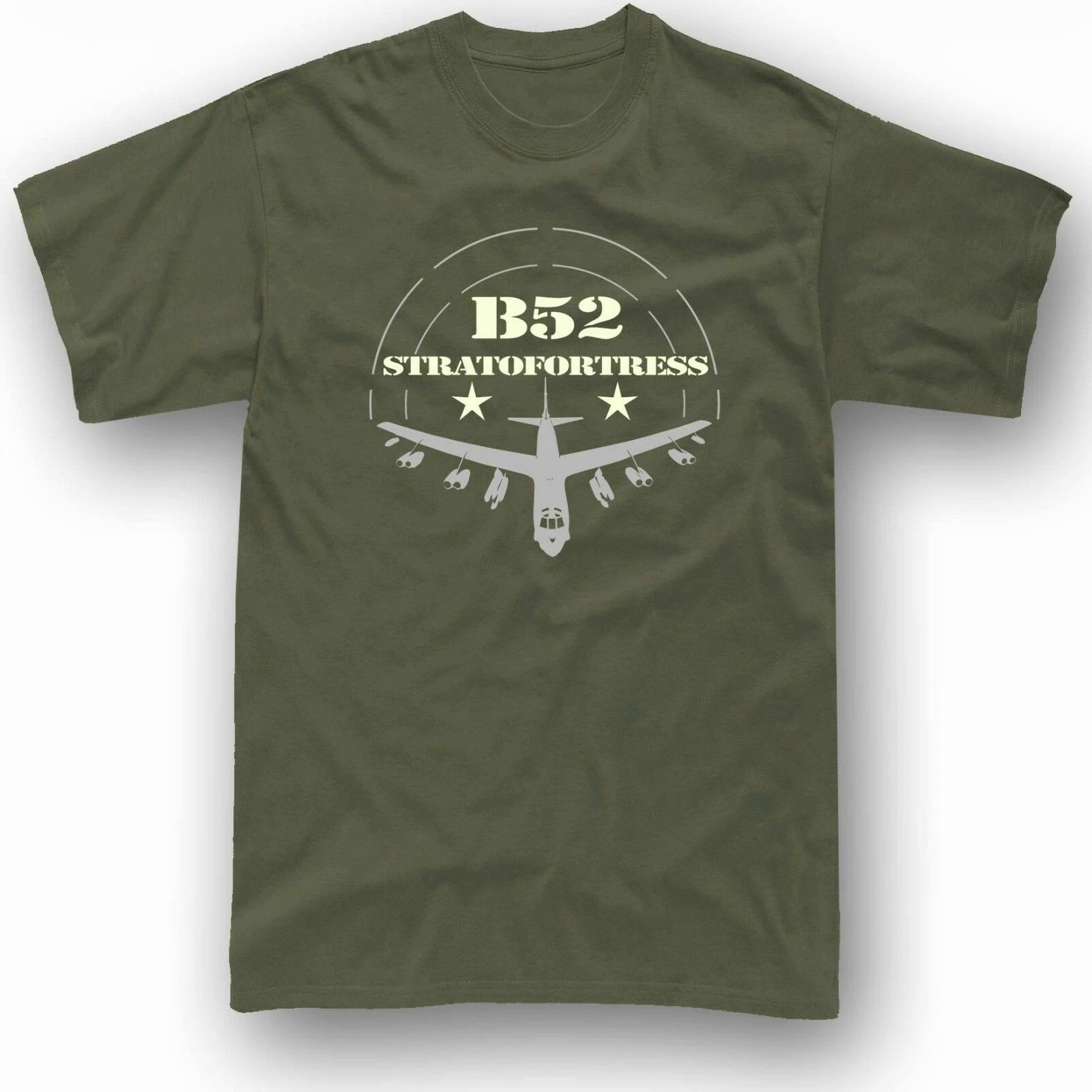 B52 T-Shirt Army US Bomber Cool tshirt For Men size S-3XL Short Sleeve. 