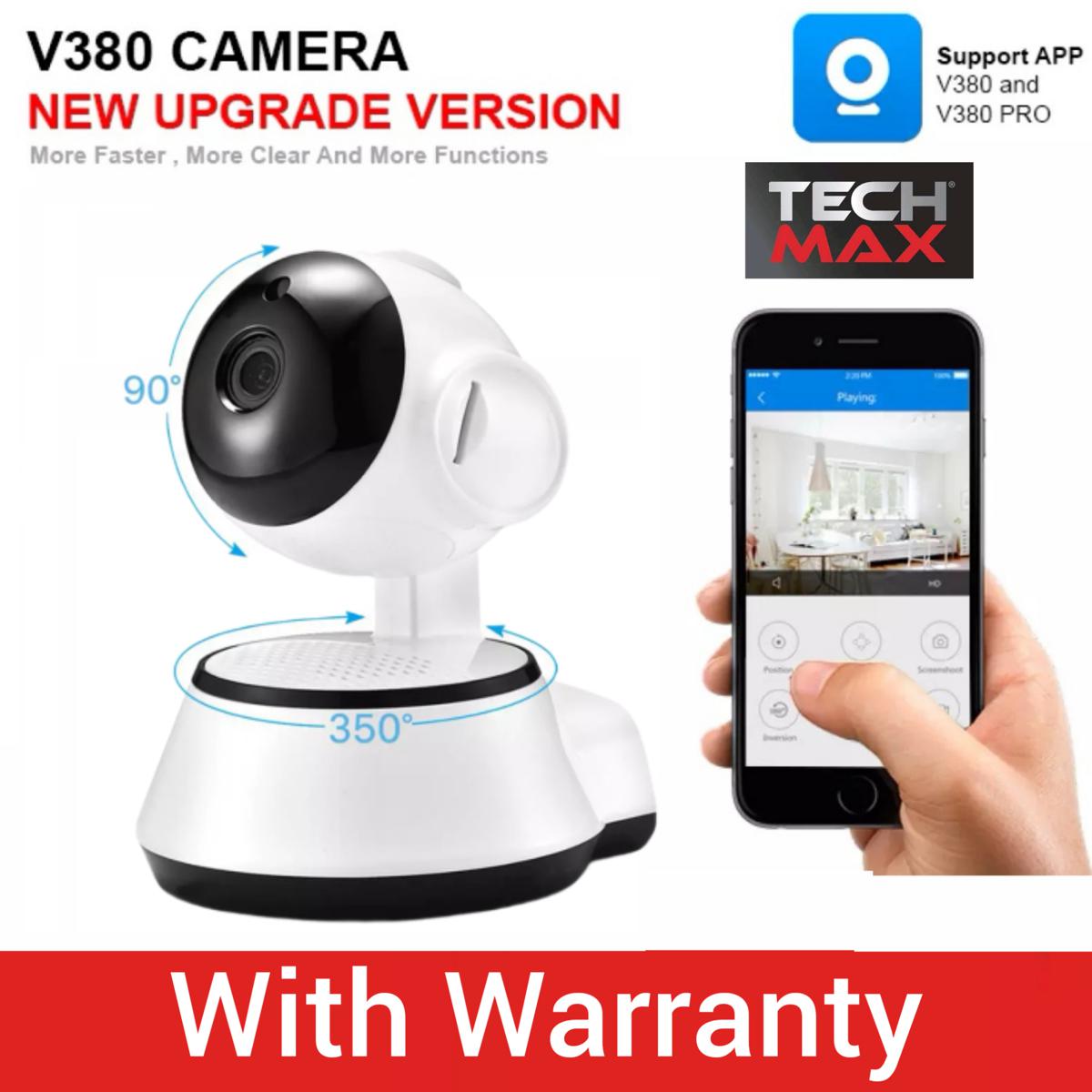 V380 WIFI IP Camera 360 Degree 720p mini ptz Two-way Voice Night Vision IP Camera