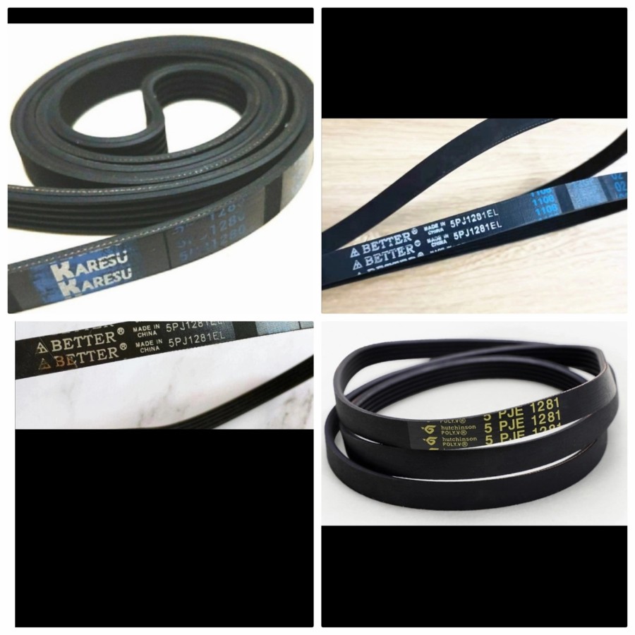 washing machine Drive belt, belts, washing machine belt, 5PJE 1196, washing machine belt 5PJE 1196. 