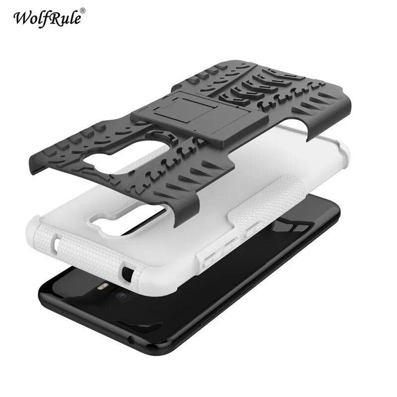 For Xiaomi Pocophone F1 Cases For Xiaomi Poco F1 Cover Dual Layer Armor Back Case For Xiaomi Pocophone F1 Holder Stand Shells. 
