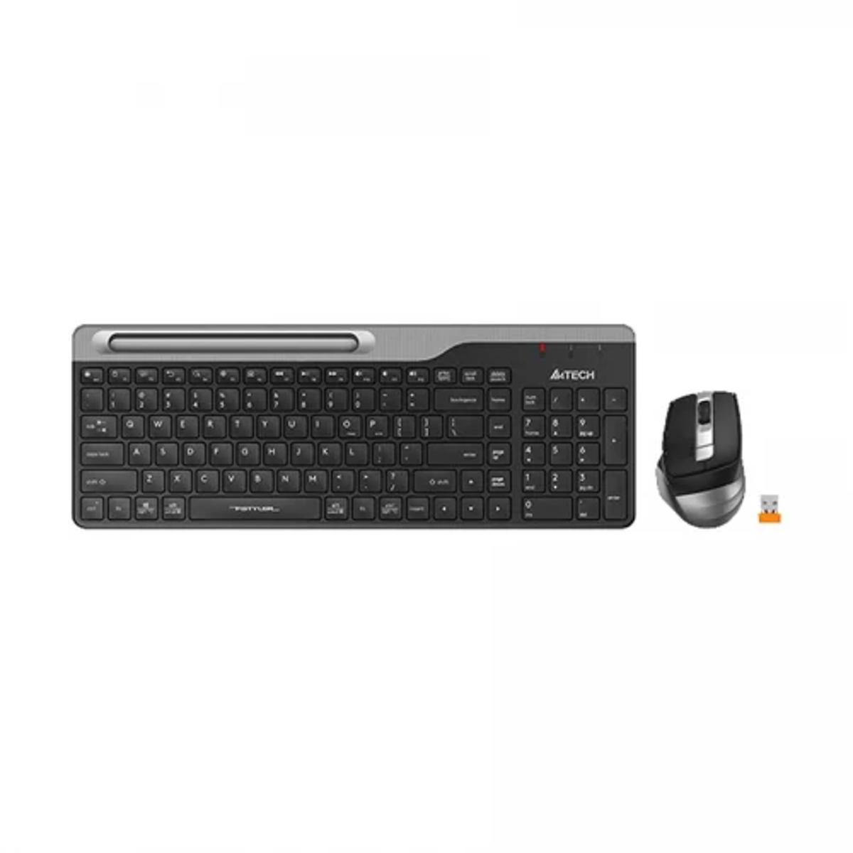A4TECH FB2535C Fstyler Smoky Grey Wireless Keyboard & Mouse Combo