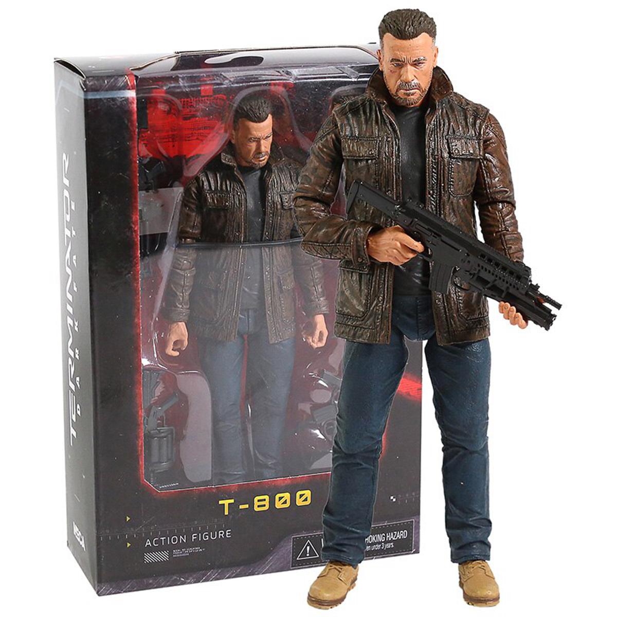 NECA The Terminator T-800 T-1000 Endoskeleton PVC Action Figure  Model Toy